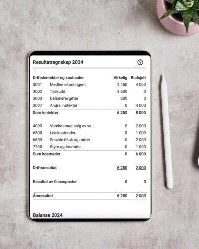 Regnskap Regnskapet gjøres selvsagt i økonomisystemet i SmartOrg